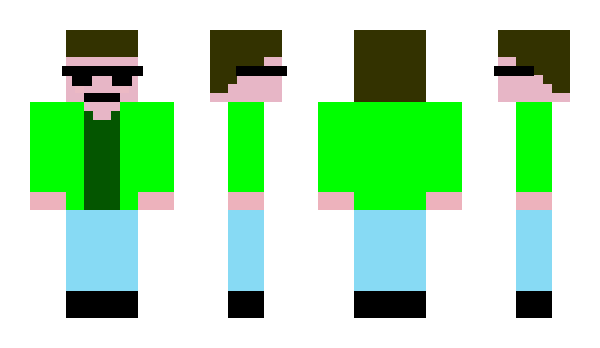 Minecraft skin Green48