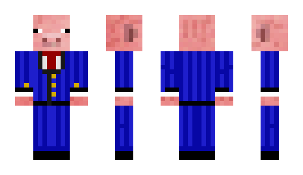 Minecraft skin MayorPig