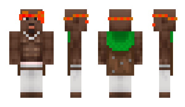 Minecraft скин по нику AHFRICAN