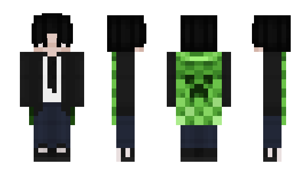 Minecraft skin BlackWolf_27