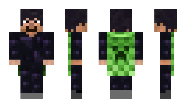 Minecraft скин по нику MechaWizard