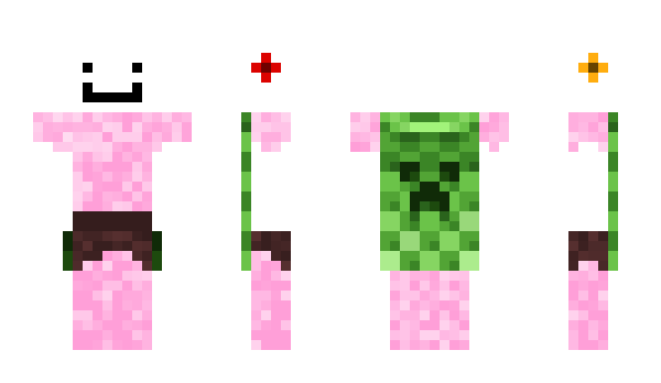 Minecraft skin wwormy