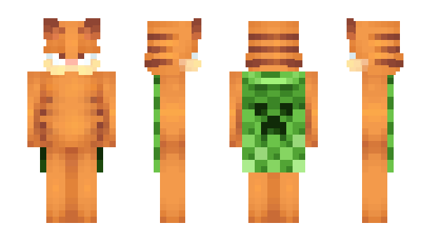 Minecraft skin pijurra