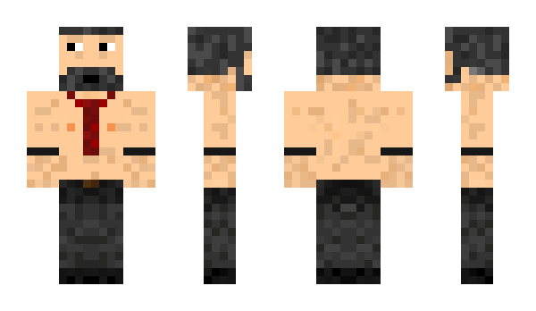 Minecraft skin Rentner