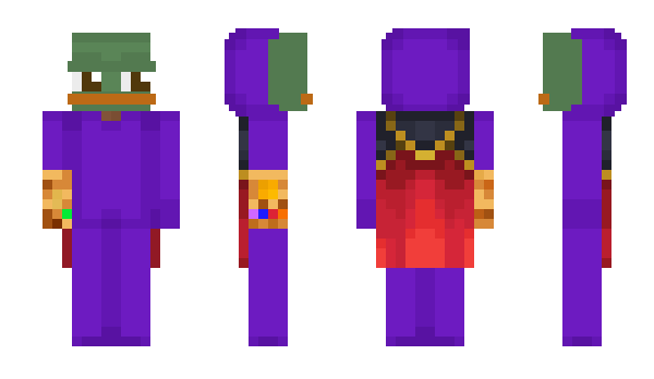 Minecraft skin baPurple