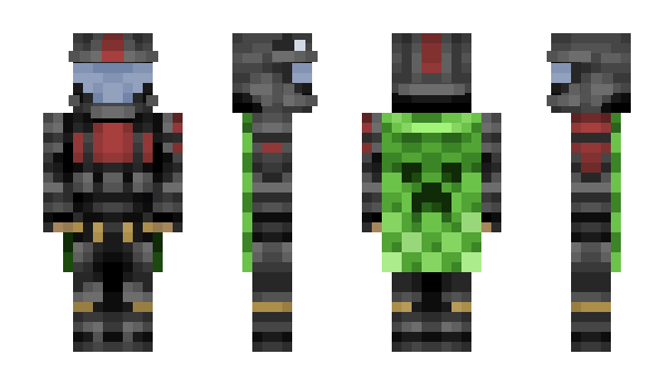 Minecraft скин по нику WontedB