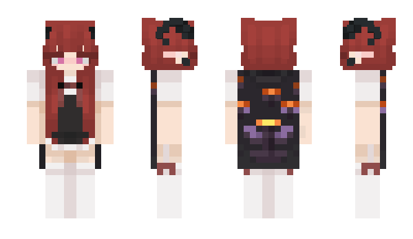 Minecraft skin Illyasviel_23