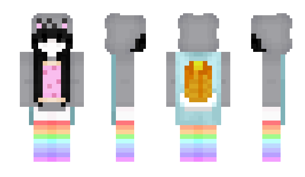 Minecraft скін по ніку AdventerPanda012