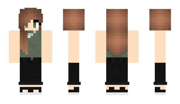 Minecraft skin Aubre