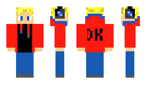 Minecraft skin Denkra