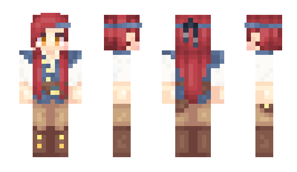 Minecraft skin Destiny_Juana