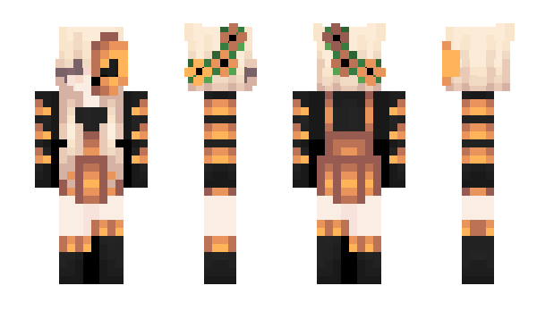 Minecraft скин по нику Vampiergirl