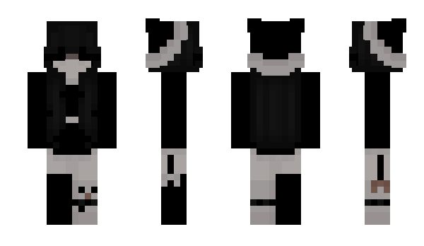 Minecraft skin grayq