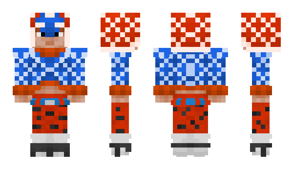 Minecraft skin Xamat