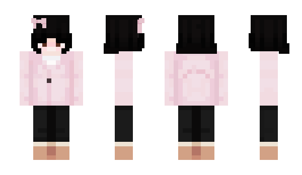 Minecraft skin psychanii