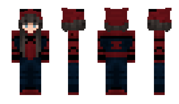 Minecraft skin _moni