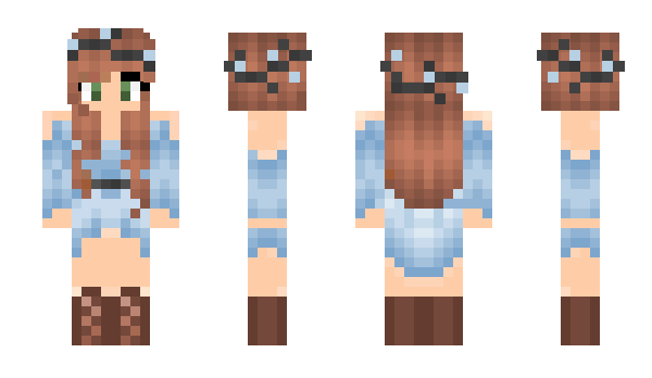 Minecraft skin Petala