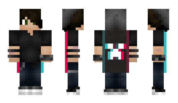 Minecraft skin TheKajasCZ