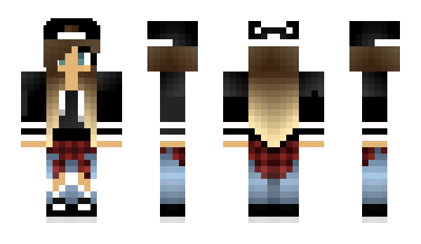 Minecraft skin blackangelx