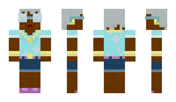 Minecraft skin harlquin