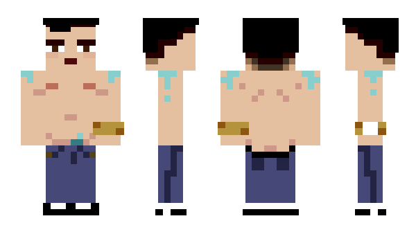 Minecraft skin Caligiuri