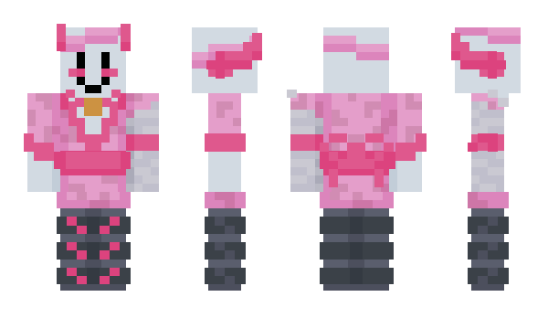 Minecraft skin catwarrior