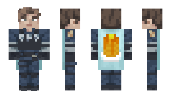 Minecraft skin electric58x