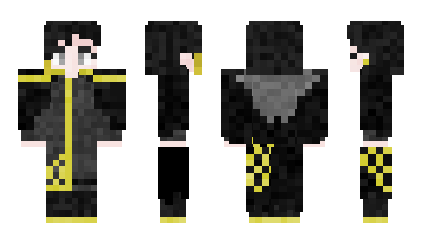 Minecraft skin blacknaggarinos