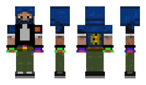 Minecraft скін по ніку Lanskiy