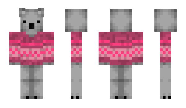 Minecraft skin PinkPosy