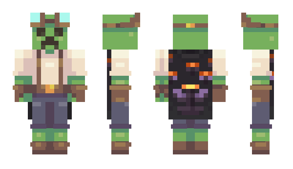 Minecraft skin T_Wild_A