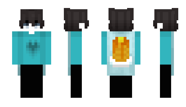 Minecraft skin MystVux