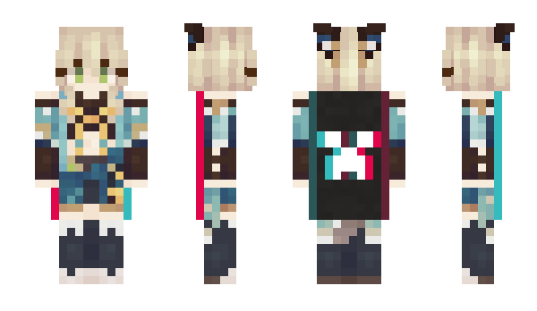 Minecraft скин по нику MinikoMew