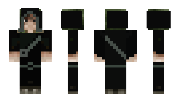 Minecraft skin Harper