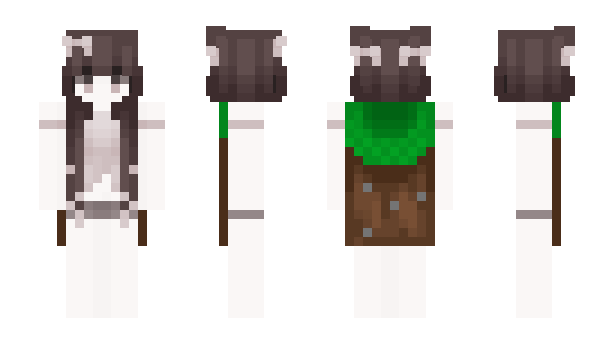 Minecraft скін по ніку LoveFairyTale