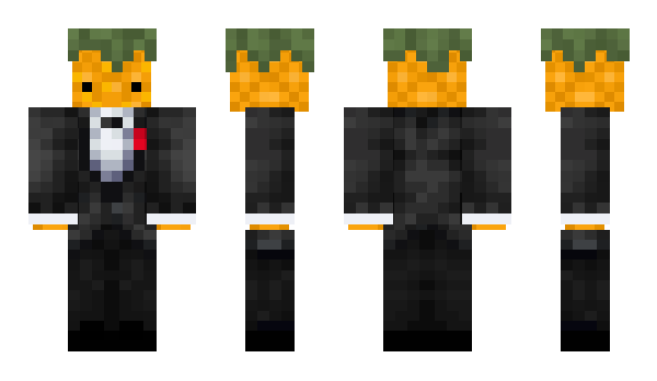 Minecraft skin PineappleMafia