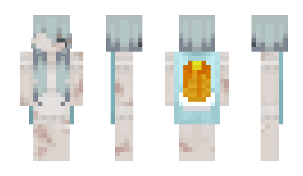 Minecraft skin KostekChan