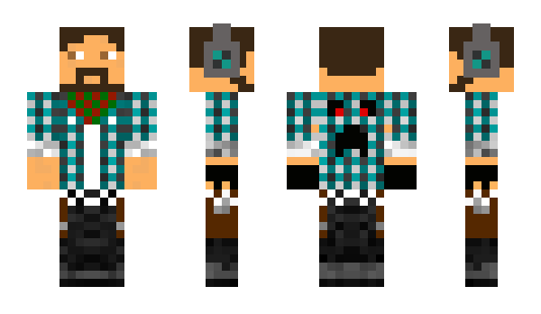 Minecraft skin TSpirit