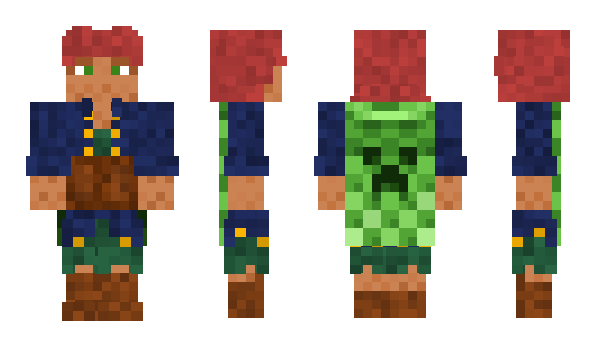 Minecraft skin ArcanineHuntress