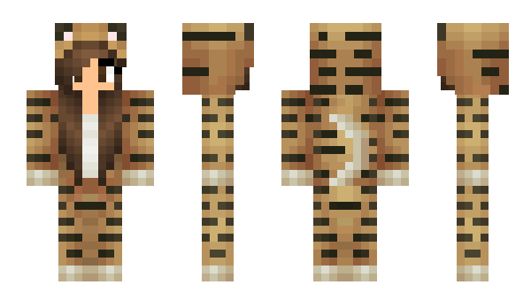 Minecraft skin xTigerGurl