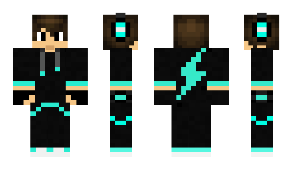 Minecraft skin MisakYT