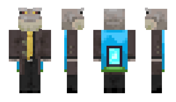Minecraft skin insideeee