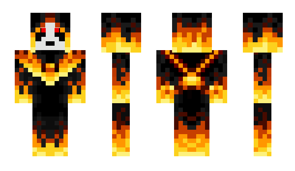 Minecraft skin FireAngelRUS