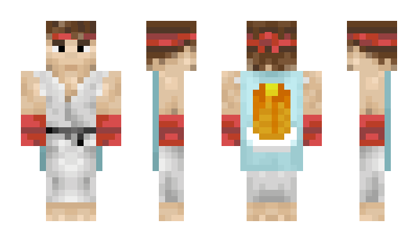 Minecraft скин по нику Ryuuhx