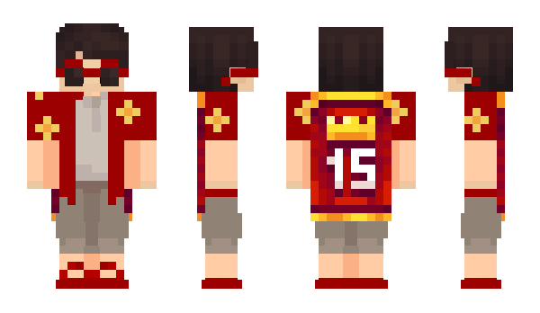 Minecraft skin Artuditu007
