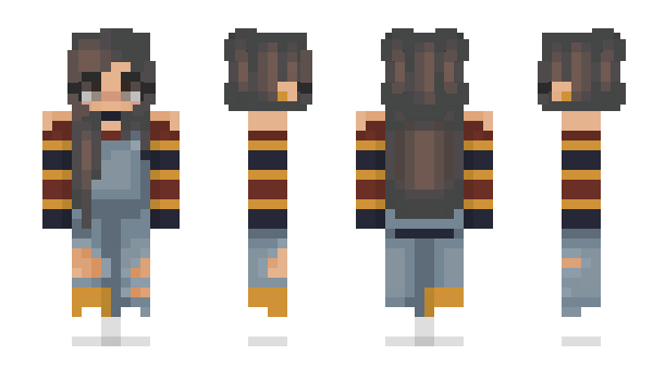 Minecraft skin Flouzi