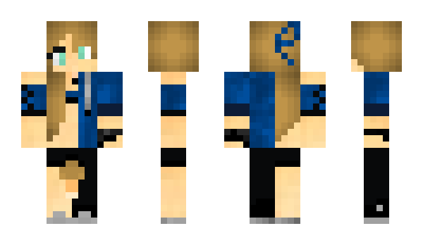 Minecraft skin rokla