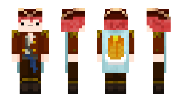 Minecraft скин по нику Red_Gate