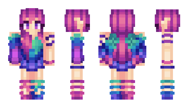 Minecraft skin mtibbly01