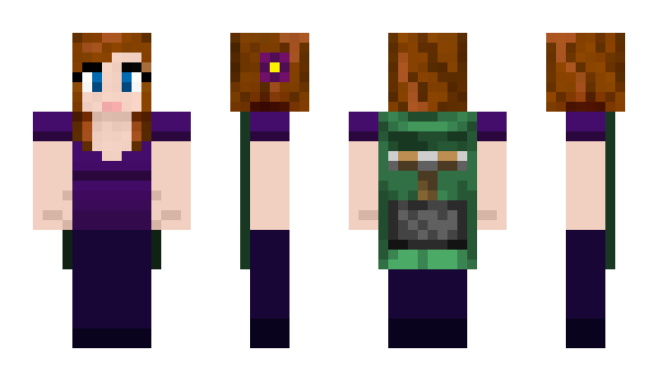 Minecraft скин по нику piperbunny